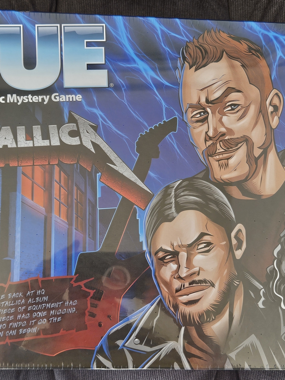Official Factory Sealed Metallica Heavy Metal Rock Band CLUE Board Game NIB RARE